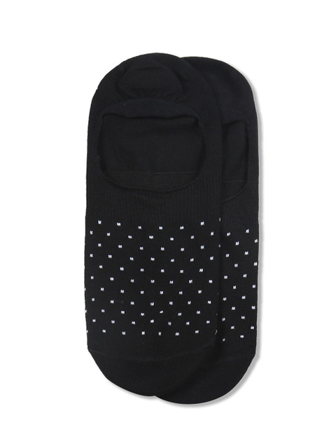 

Arrow Men Black & White Printed Cotton Shoe Liners