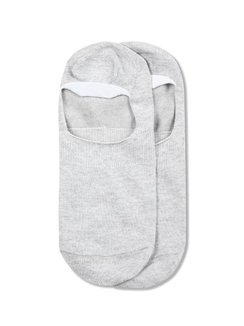 

Arrow Men Grey Solid Cotton Shoe-Liners