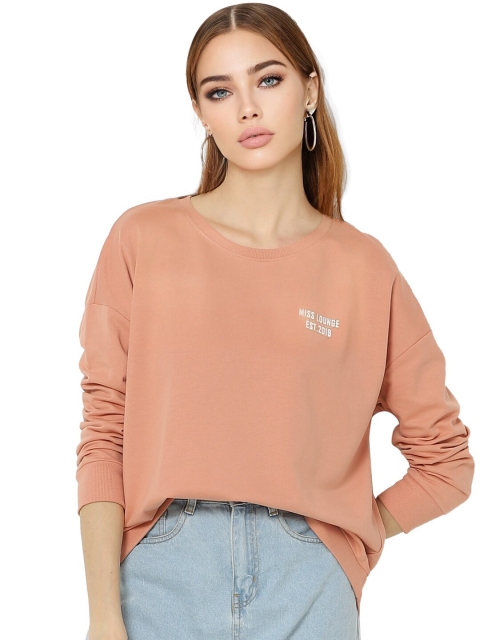 

ONLY Women Pink Sweatshirt