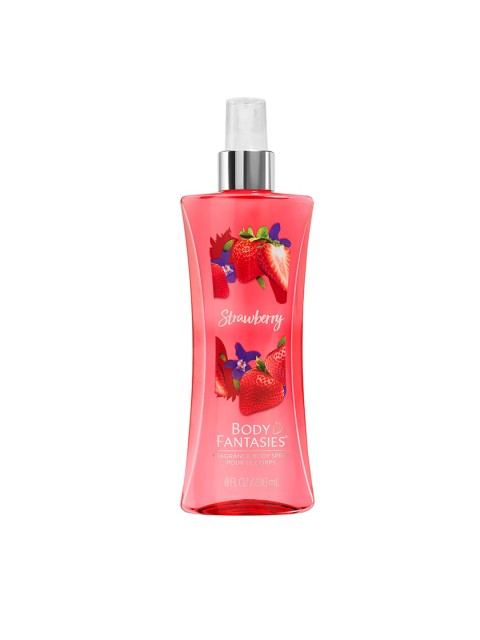 

BODY FANTASIES Body Mist Strawberry Fantasy - 236 ml, Red