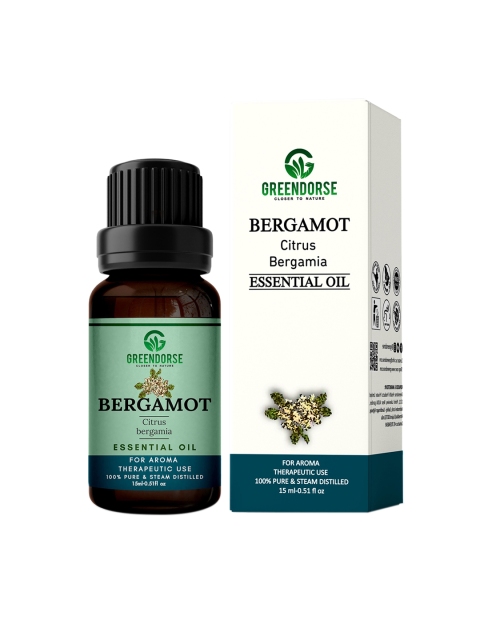 

GREENDORSE Unisex Transparent Bergamot Essential Oil- 15 ml