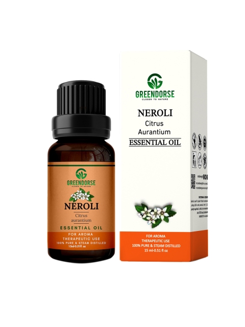 

GREENDORSE Neroli Essential Oil 15ml, Transparent