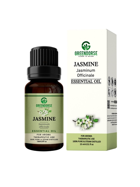 

GREENDORSE Jasmine Jasminum Officinal Essential Oil, Transparent