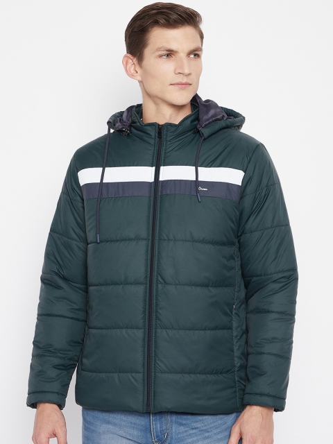 

Okane Men Green Lightweight Puffer Jacket