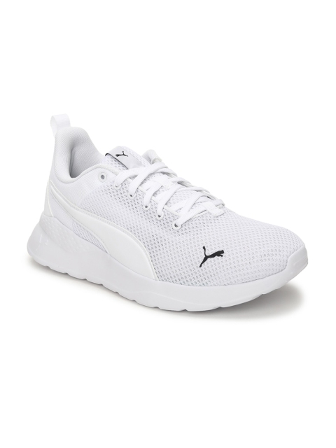 

Puma Unisex White Anzarun Lite Solid Sneakers