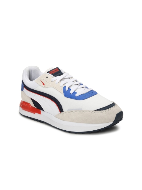 

Puma Adult White City Rider Sneakers