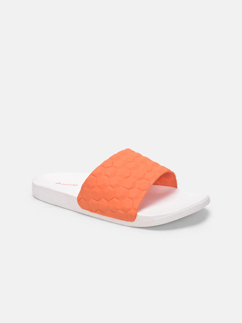 

Lotto Men Orange & White Sliders
