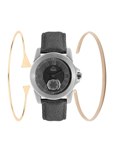 

Kappa Women Black Watch & Bracelet Gift Set