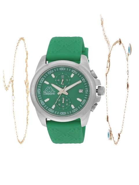 

Kappa Women Green Watch & Bracelet Gift Set KPWGift Set-161