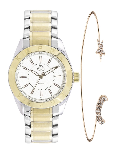 

Kappa Women White Watch & Bracelet Gift Set