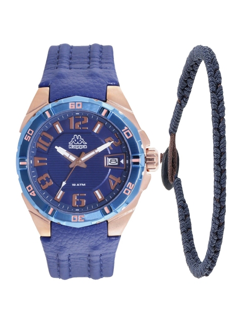 

Kappa Men Watch & Bracelet Gift Set, Blue