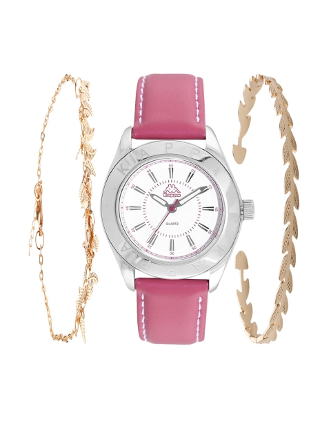 

Kappa Women White Watch Gift Set KPWGift Set-179