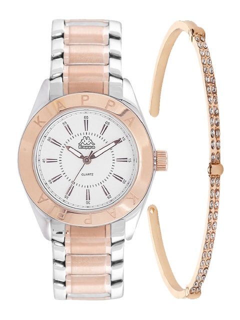 

Kappa Woman White Watch & Bracelet Gift Set