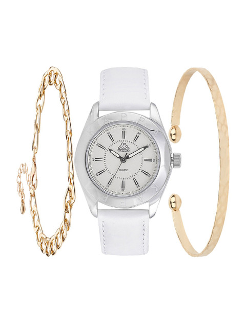 

Kappa Women White Watch Gift Set