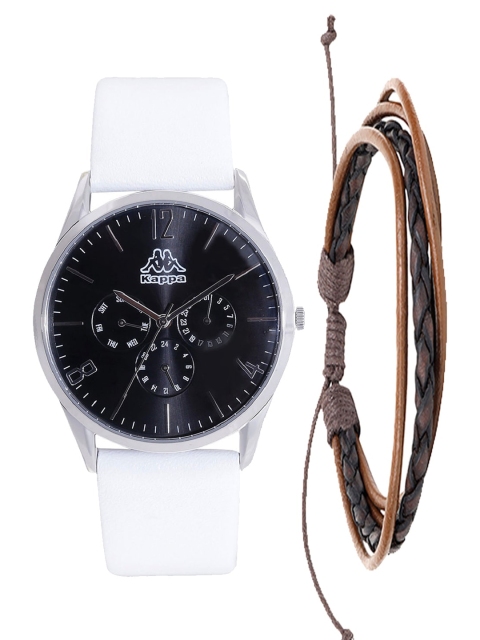 

Kappa Men Black & White Watch Gift Set KPWGift Set-15