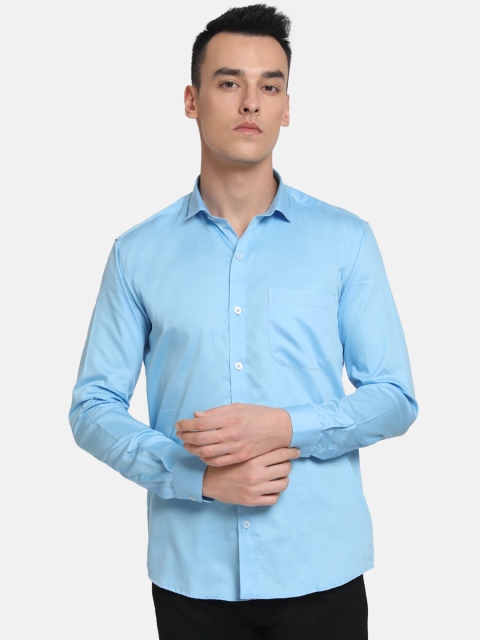 

Emerals Men Blue Slim Fit Semiformal Shirt