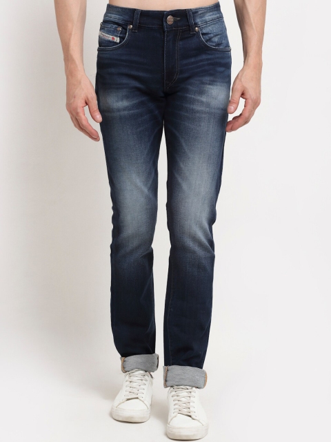 

La Mode Men Blue Slim Fit Light Fade Stretchable Jeans