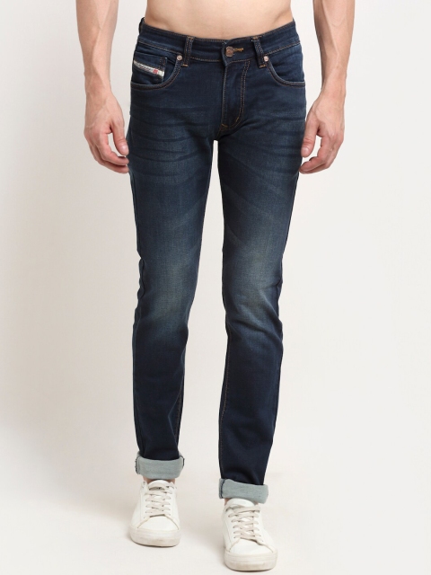 

La Mode Men Blue Slim Fit Light Fade Stretchable Jeans