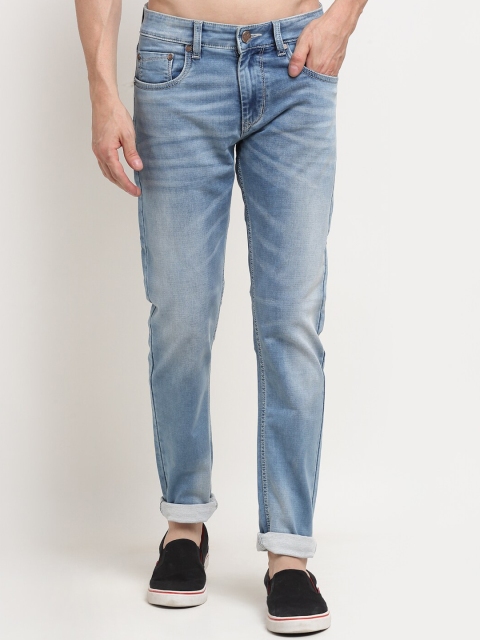 

La Mode Men Blue Slim Fit Light Fade Stretchable Jeans
