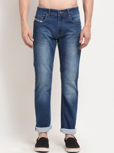 

La Mode Men Blue Slim Fit Light Fade Stretchable Jeans