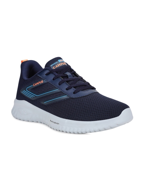 

Campus Men Navy Blue Mesh Running Shoes