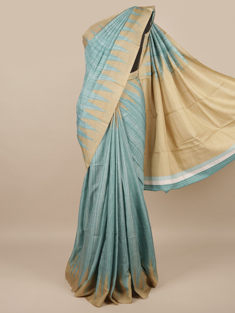 

Pothys Blue & Beige Saree