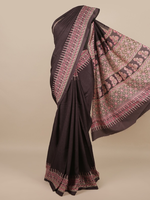 

Pothys Purple & Red Printed Saree