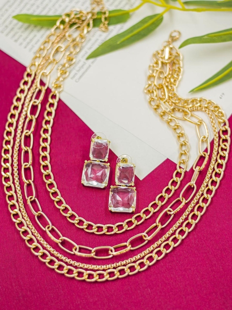 

Bellofox Gold-Plated Layered Jewellery Set