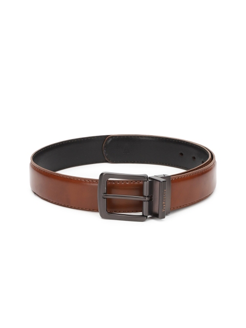 

Van Heusen Men Brown Leather Belt