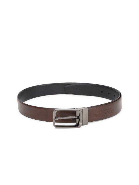 

Van Heusen Men Black Textured Leather Formal Belt