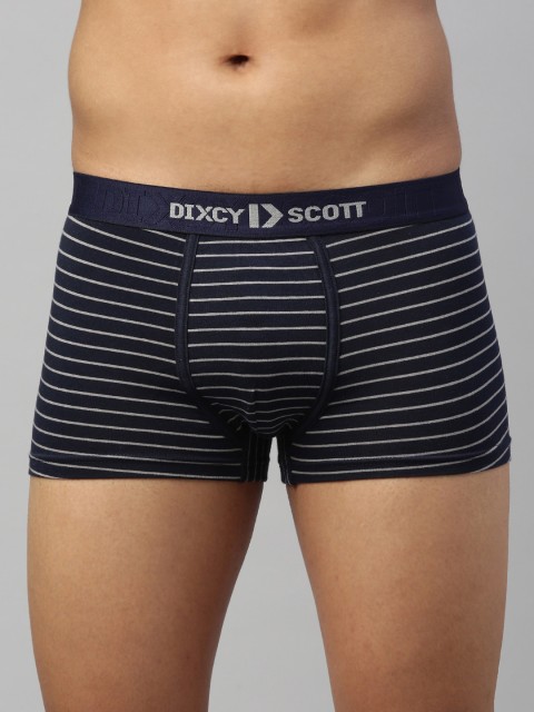 

DIXCY SCOTT MAXIMUS Men Blue & White Anti Microbial Finish Trunk MAXT-006-FLUX TRUNK-P1, Navy blue
