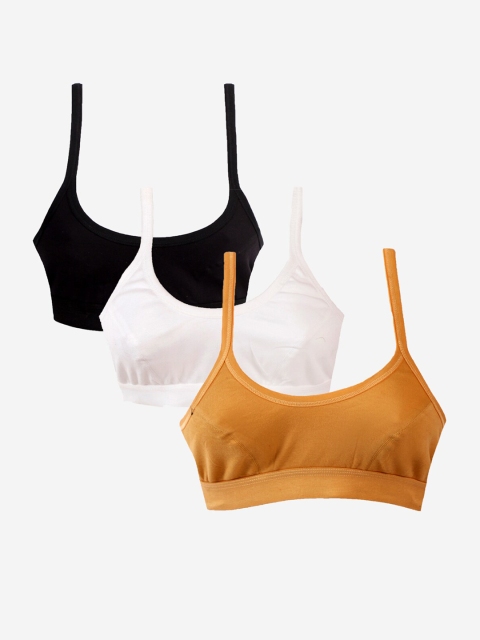 

YK Mustard & Black Bra