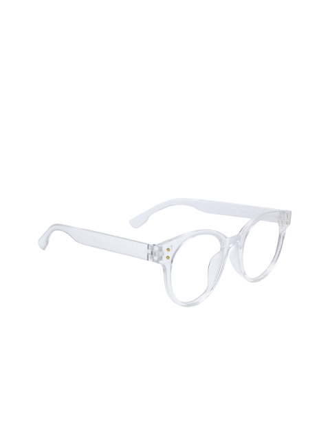 

Peter Jones Eyewear Unisex Transparent Full Rim Round Frames AG18049T