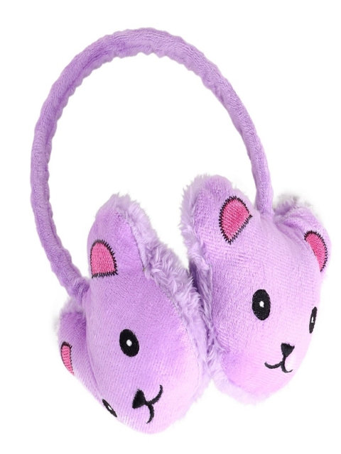 

Toonyport Kids Purple & Pink Fur Earmuff