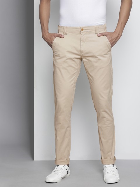 

Tommy Hilfiger Men Beige Slim Fit Chinos