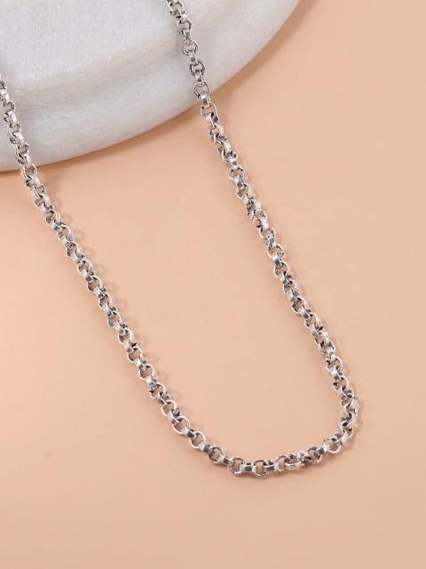 

VIRAASI Silver-Toned 3-in-1 Convertible Mask Chain