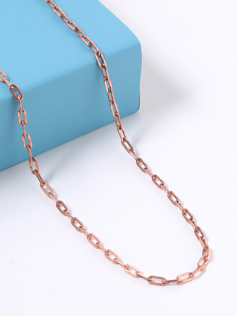 

VIRAASI Rose Gold Toned 3-in-1 Convertible Mask Chain