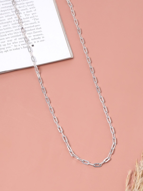 

VIRAASI Woman Silver 3-in-1 Convertible Chain