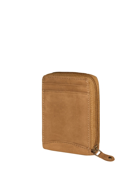 

ABYS Unisex Tan Leather Card Holder