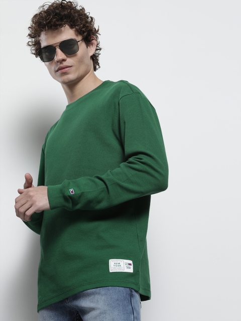 

Tommy Hilfiger Men Green Organic Cotton T-shirt