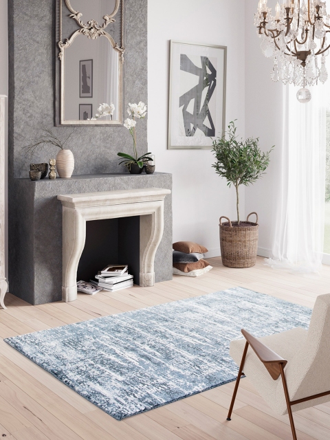 

DDecor Navy Blue Bohemian Carpet