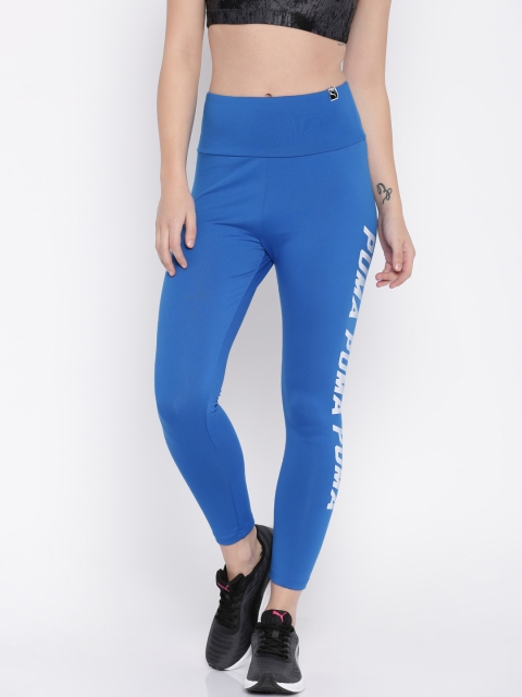 

Puma Blue Speed Font Printed Leggings