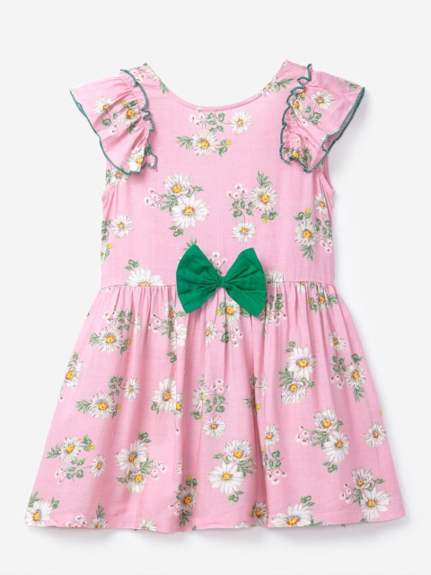 

Hopscotch White Floral Dress