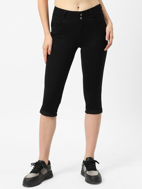 

Kraus Jeans Women Black Slim Fit Stretchable Jeans