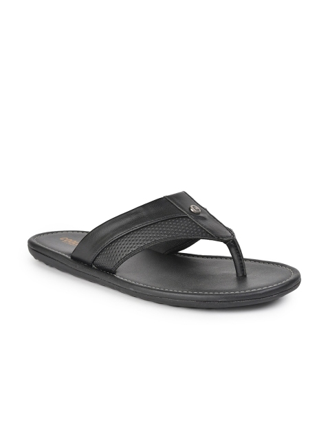 

Liberty Men Black PU Comfort Sandals