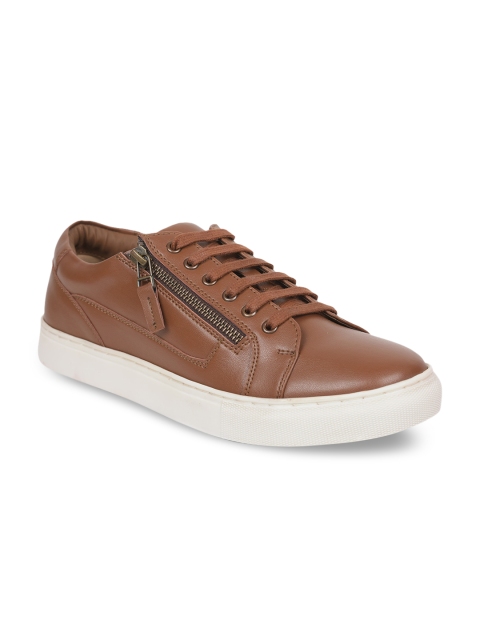 

Liberty Men Tan Brown PU Sneakers