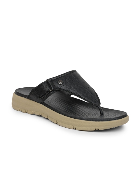 

Liberty Men Black & Grey PU Comfort Sandals
