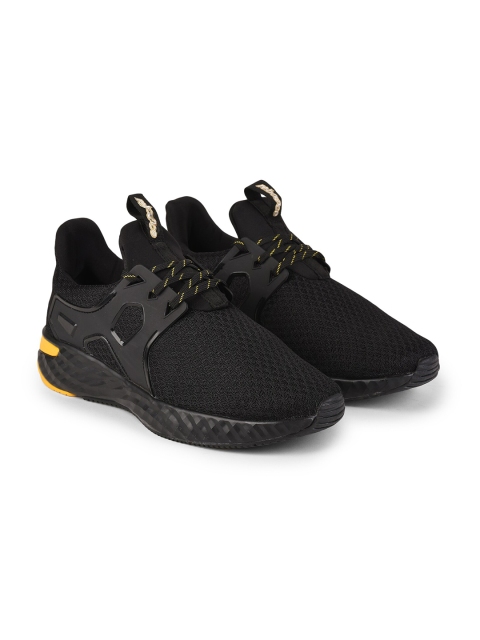 

Liberty Men Black Mesh Running Non-Marking Shoes