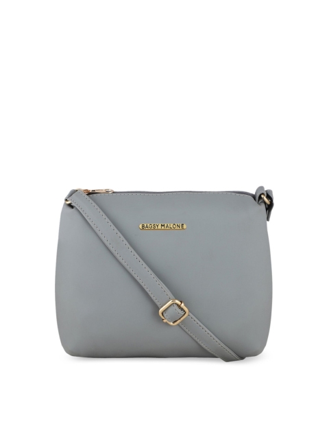 

Bagsy Malone Grey Solid Sling Bag