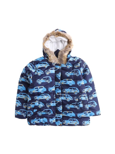 

Hopscotch Boys Blue Parka Jacket